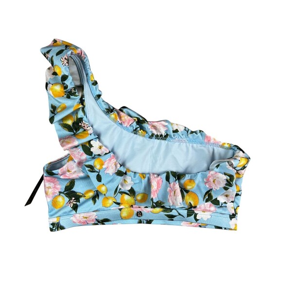 Victoria's Secret 2-Piece One Shoulder Ruffle Bikini  Women's XS  NWT  Floral - Picture 6 of 13